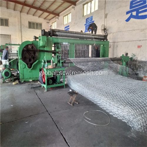 Gabion Box PVC Coated Gray Heavy Hexagonal Wire Mesh Factory